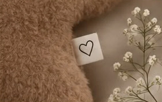 Détail d'une peluche Ami Teddies